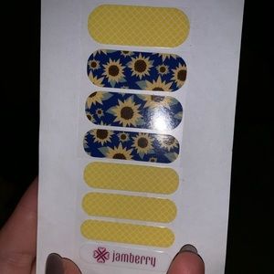 Jamberry partial nail wrap